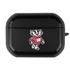 Wisconsin Badgers Black Cover for Apple Airpods Pro (2nd Generation) Case
