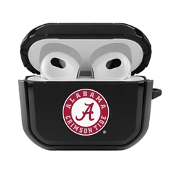 
Alabama Crimson Tide Black Cover for Apple Airpods (3rd Generation) Case