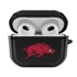 Arkansas Razorbacks Black Cover for Apple Airpods (3rd Generation) Case
