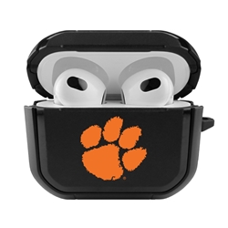 
Clemson Tigers Black Cover for Apple Airpods (3rd Generation) Case