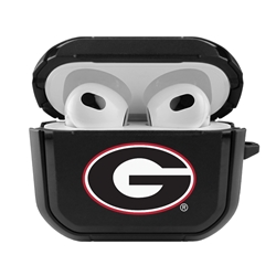 
Georgia Bulldogs Black Cover for Apple Airpods (3rd Generation) Case