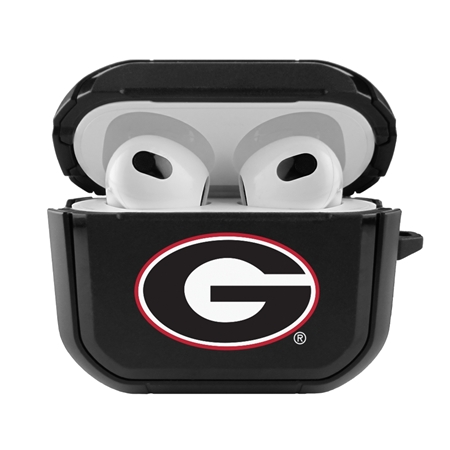 Georgia Bulldogs Black Cover for Apple Airpods (3rd Generation) Case
