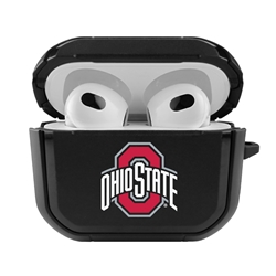 
Ohio State Buckeyes Black Cover for Apple Airpods (3rd Generation) Case