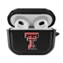 Texas Tech Red Raiders Black Cover for Apple Airpods (3rd Generation) Case
