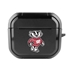 Wisconsin Badgers Black Cover for Apple Airpods (3rd Generation) Case
