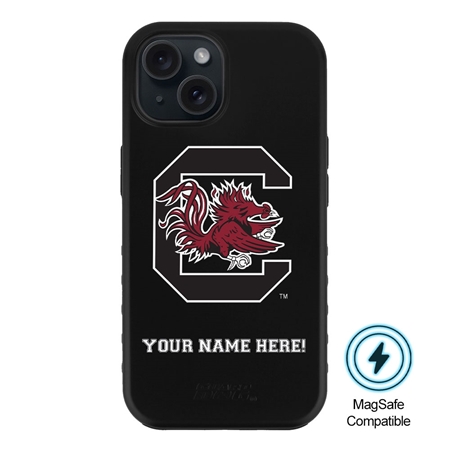 Guard Dog MagSafe South Carolina Gamecocks Personalized Case for iPhone 15 
