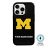 Guard Dog MagSafe Michigan Wolverines Personalized Case for iPhone 15 Pro 
