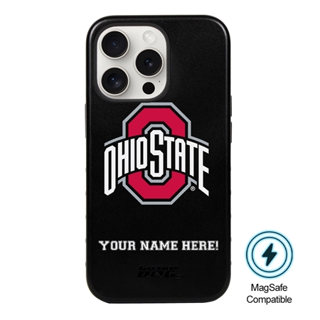 Guard Dog MagSafe Ohio State Buckeyes Personalized Case for iPhone 15 Pro 
