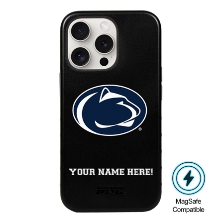 Guard Dog MagSafe Penn State Nittany Lions Personalized Case for iPhone 15 Pro 
